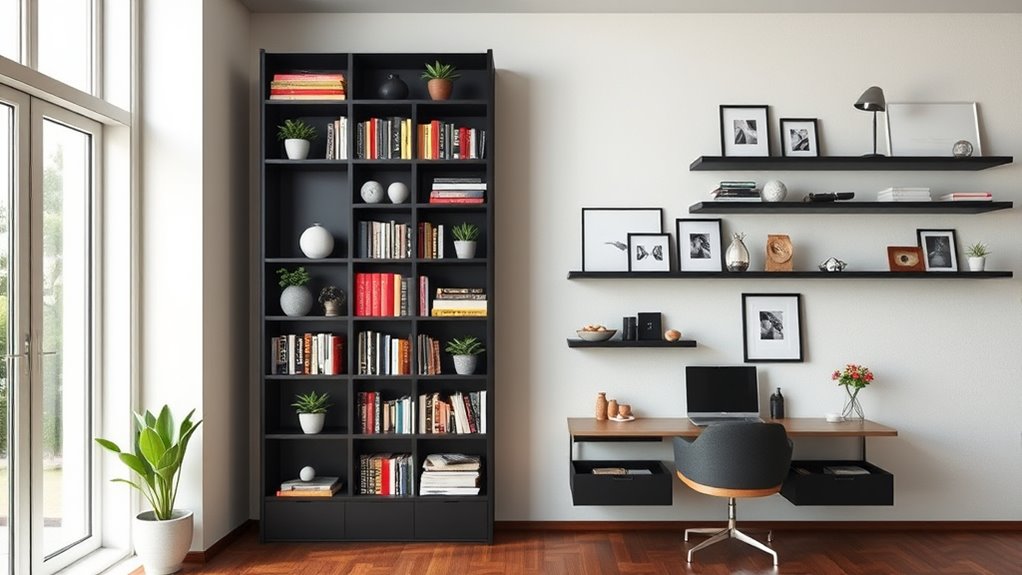 maximize wall space creatively