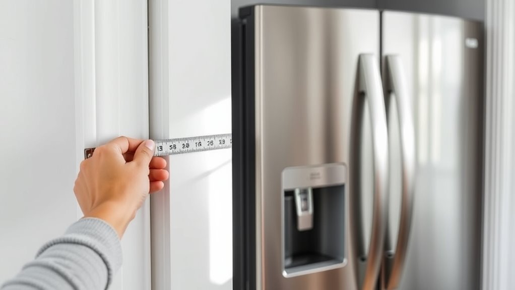 measure doorway dimensions accurately