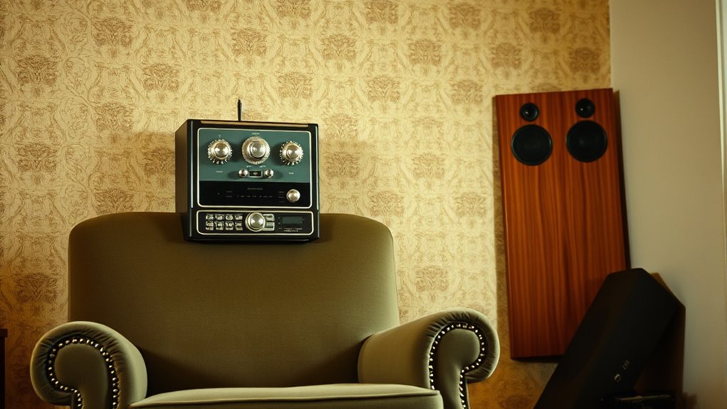 mid century stylish intercom features