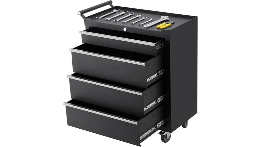 mobile lockable tool storage