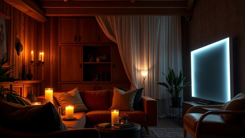 mood enhancing lighting choices