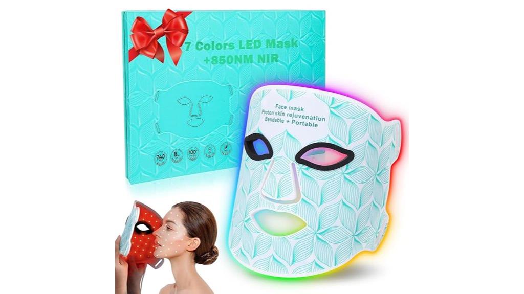 multi color infrared face mask