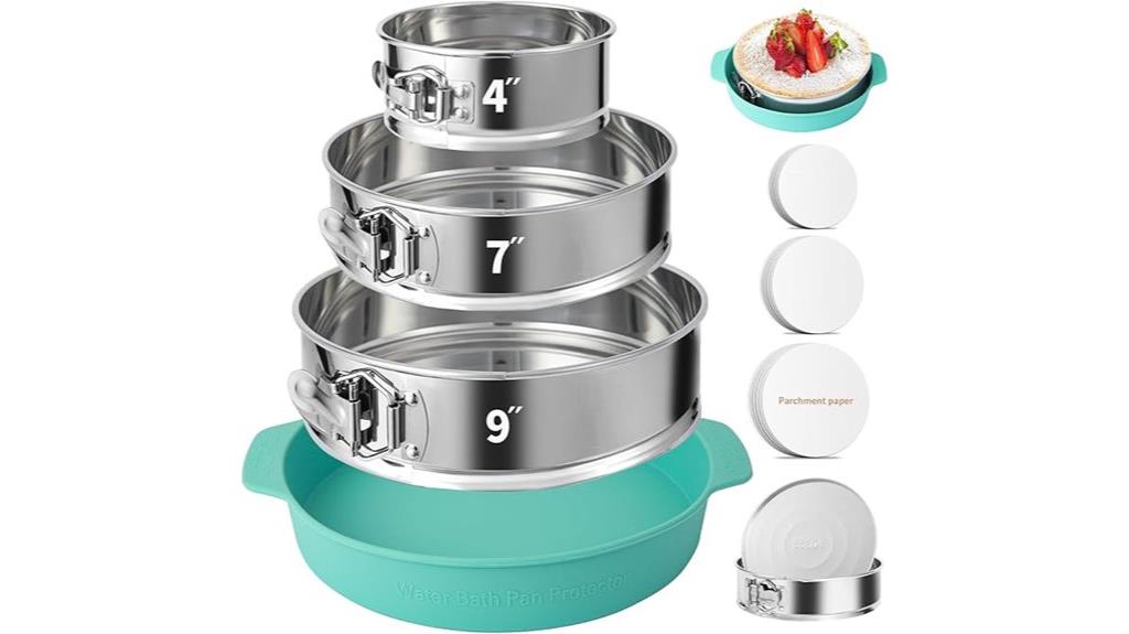 multiple springform pan sizes