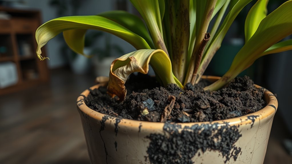 neglect causes plant decay