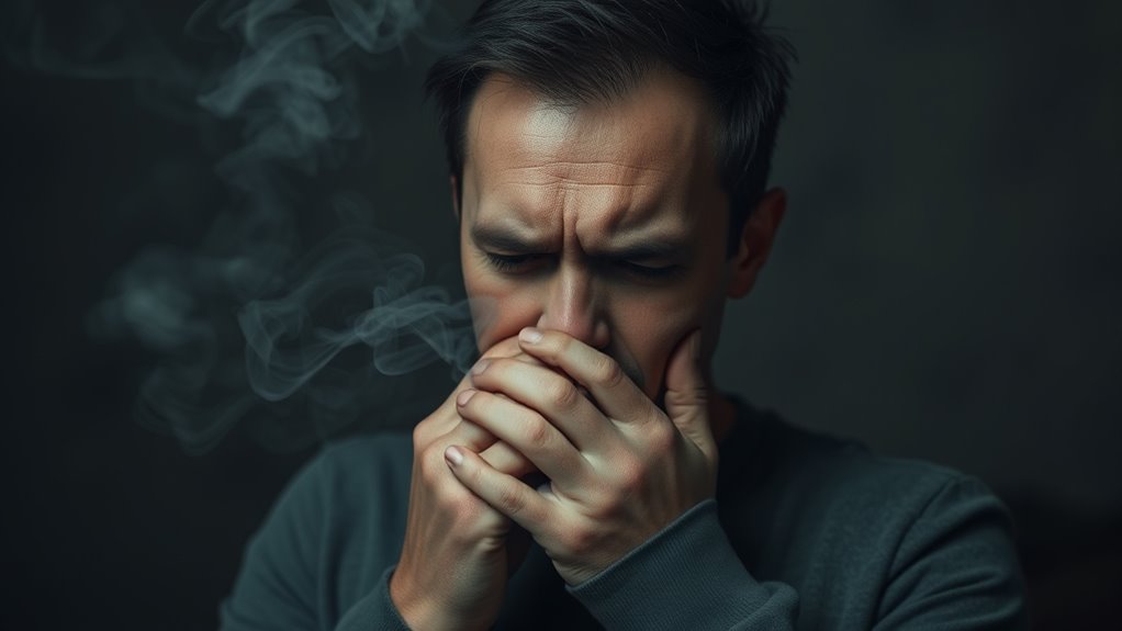 odors elevate stress hormones