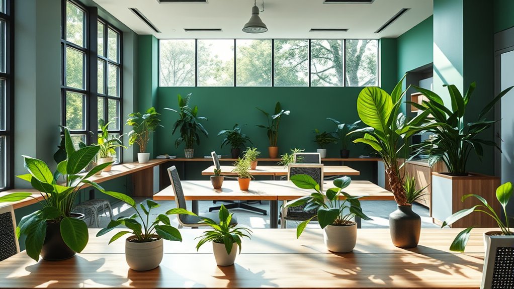 offices shift to green