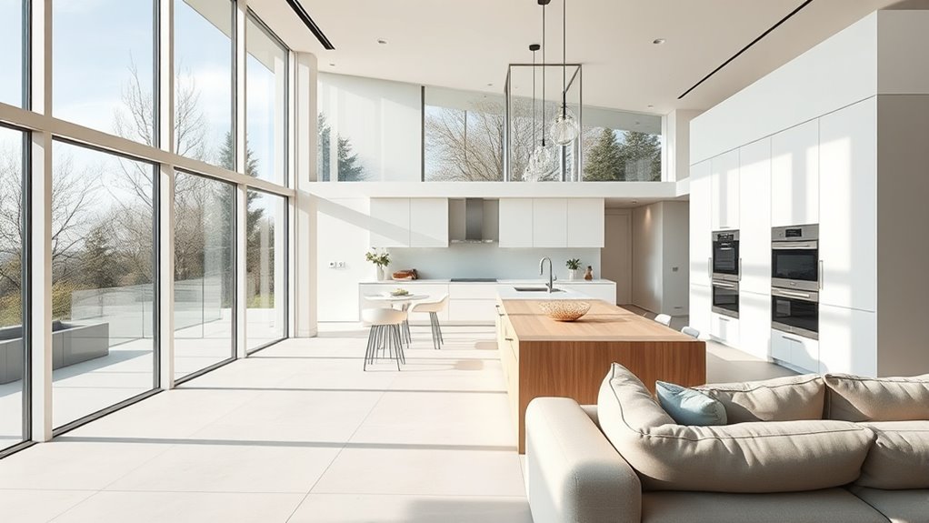 open floor plan evolution