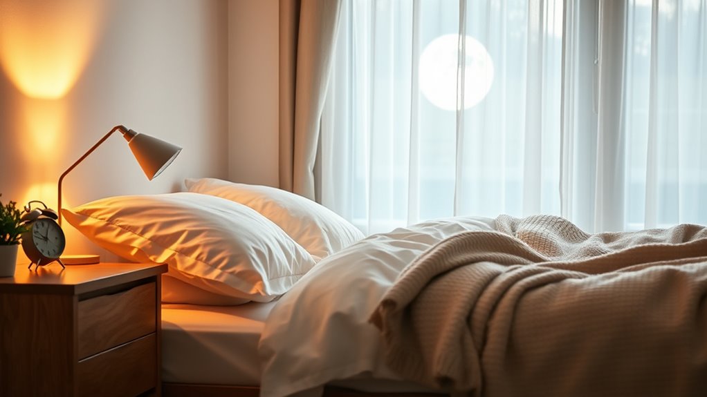 optimize sleep environment conditions