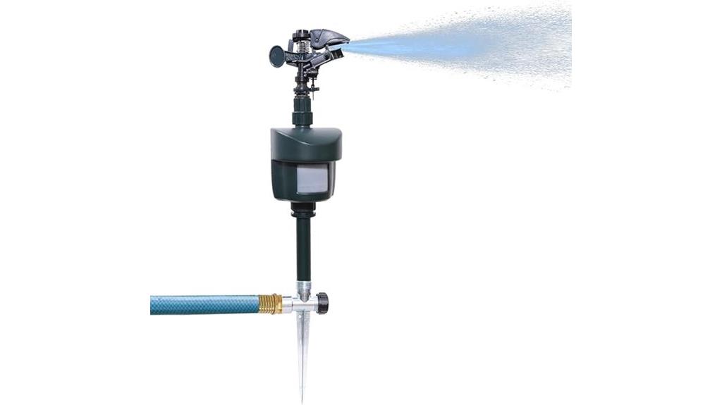 outdoor waterproof motion sprinkler