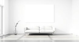 overly sparse uninviting decor