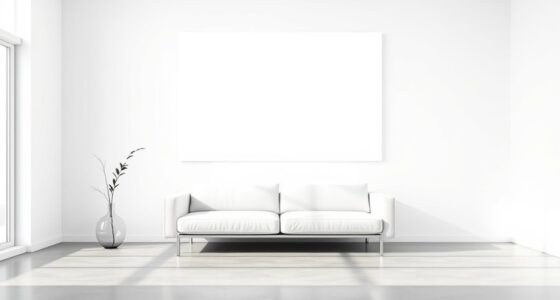 overly sparse uninviting decor