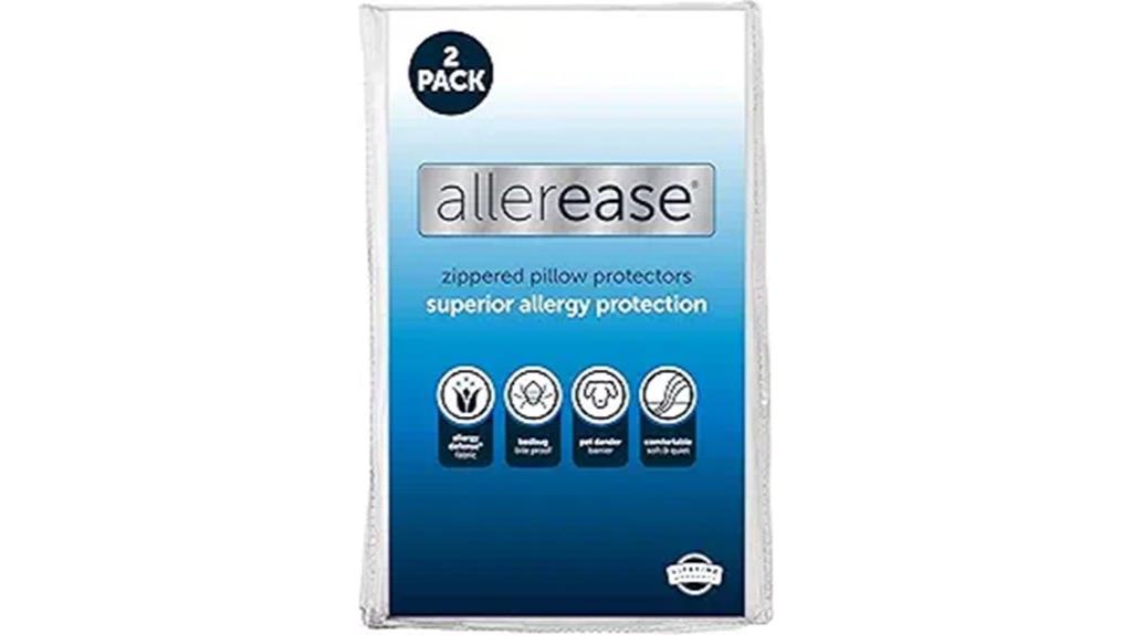 pair of allergen proof protectors