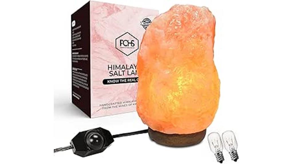 pink himalayan salt lamp
