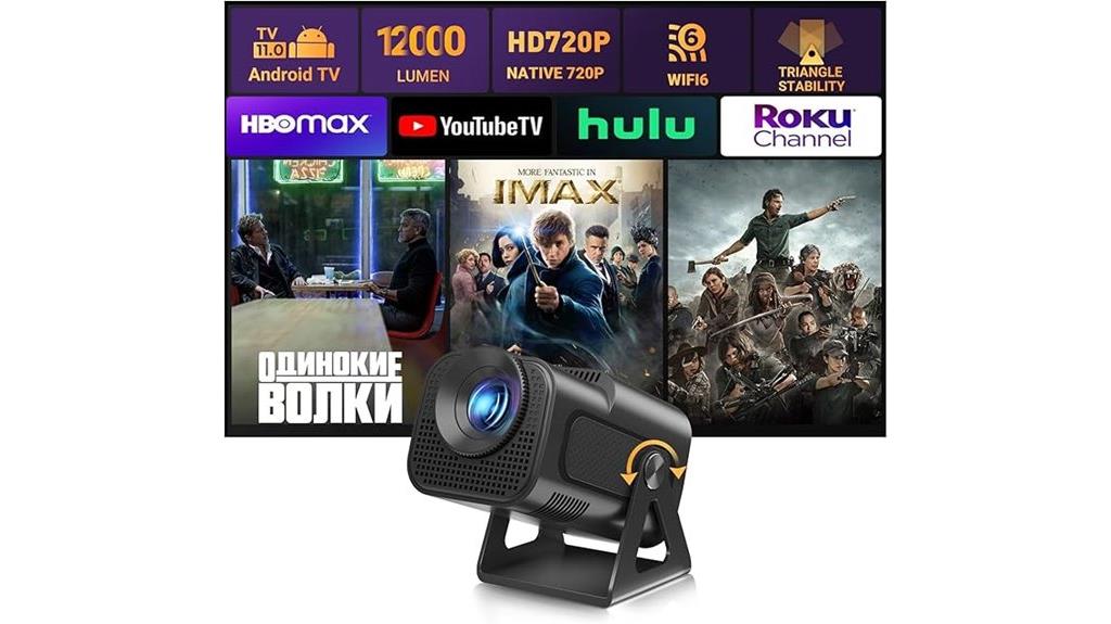 portable 4k mini projector