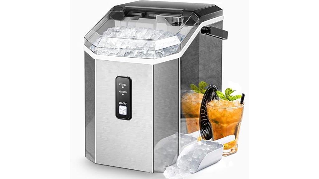 portable countertop nugget ice maker