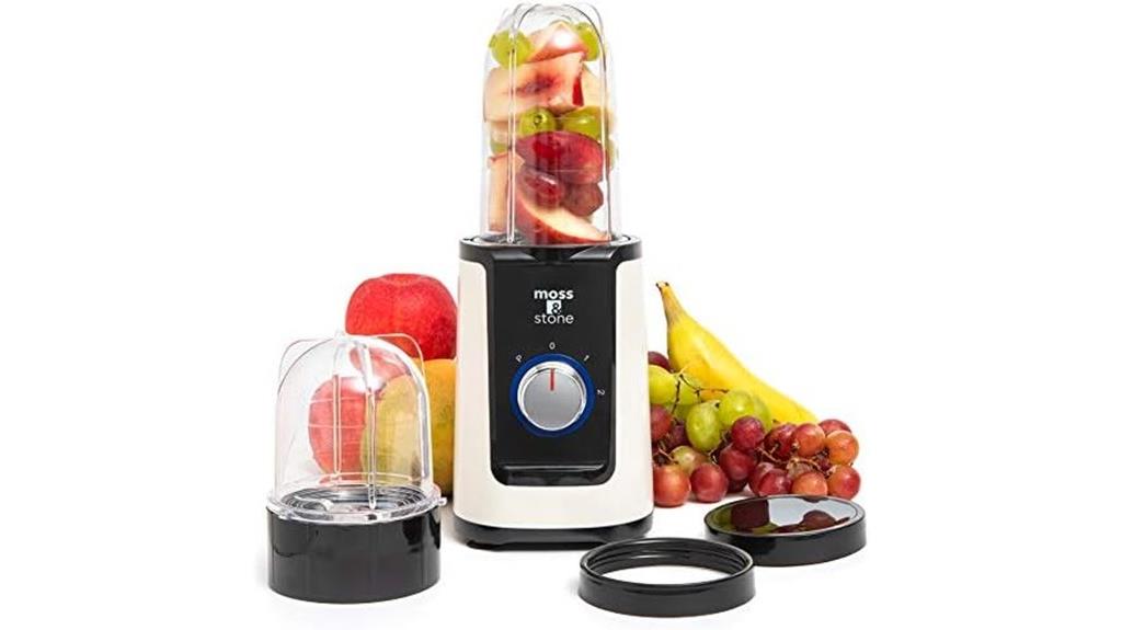 portable dual accessory blender