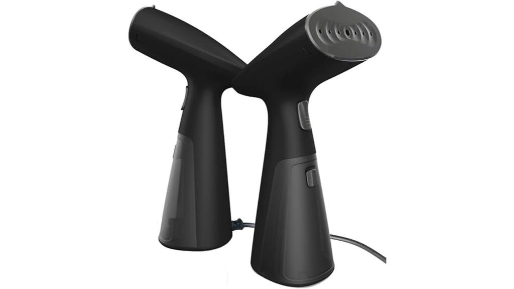 portable handheld clothing steamer