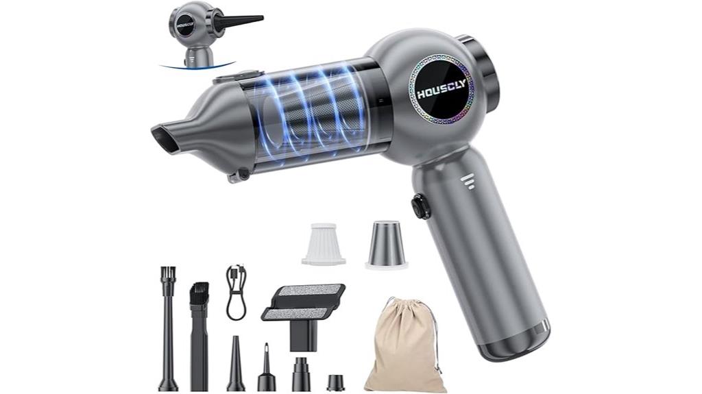 portable high power vacuum cleaner