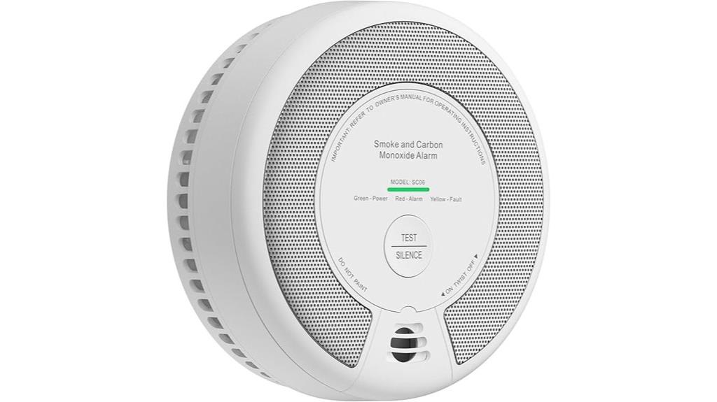 portable smoke carbon detector