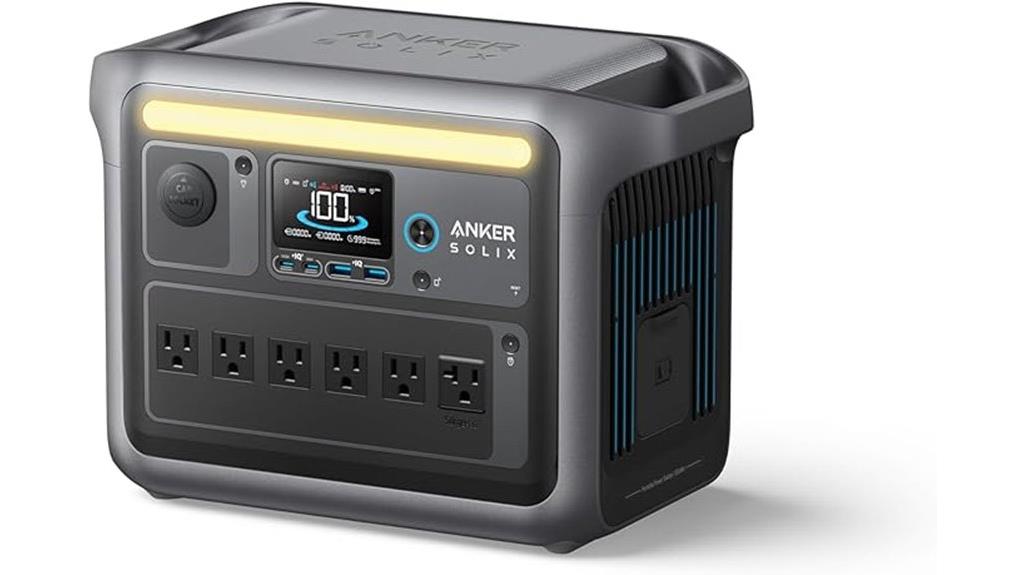 portable solar power station