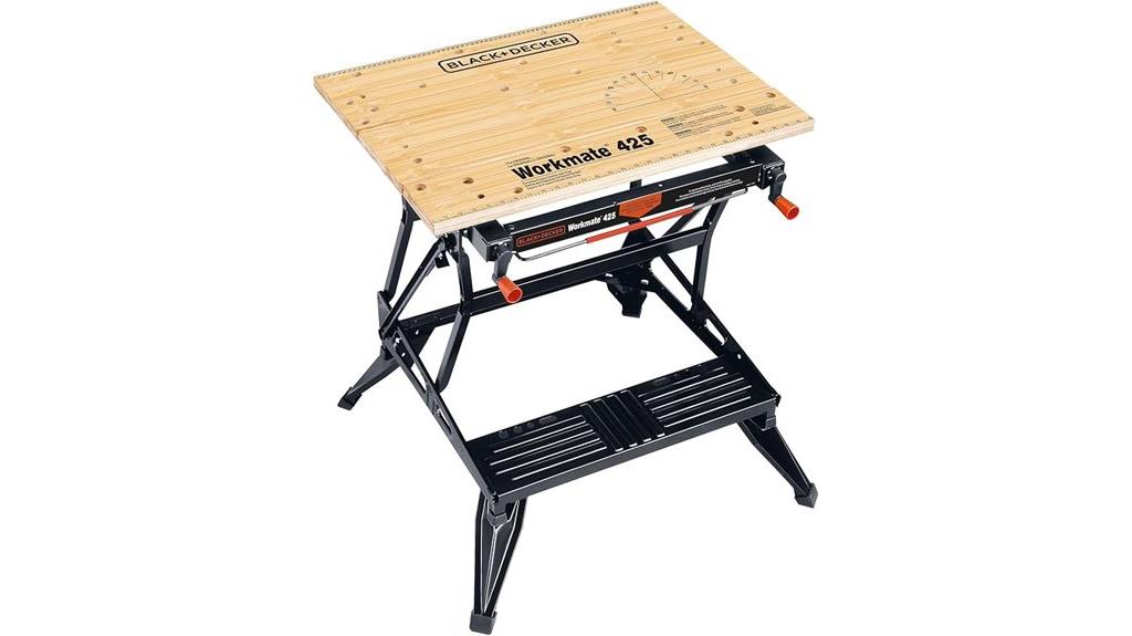 portable workbench by black decker