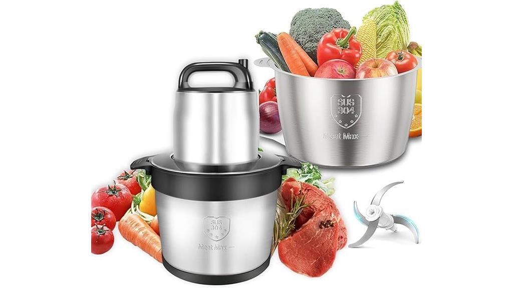 powerful 1200w food chopper