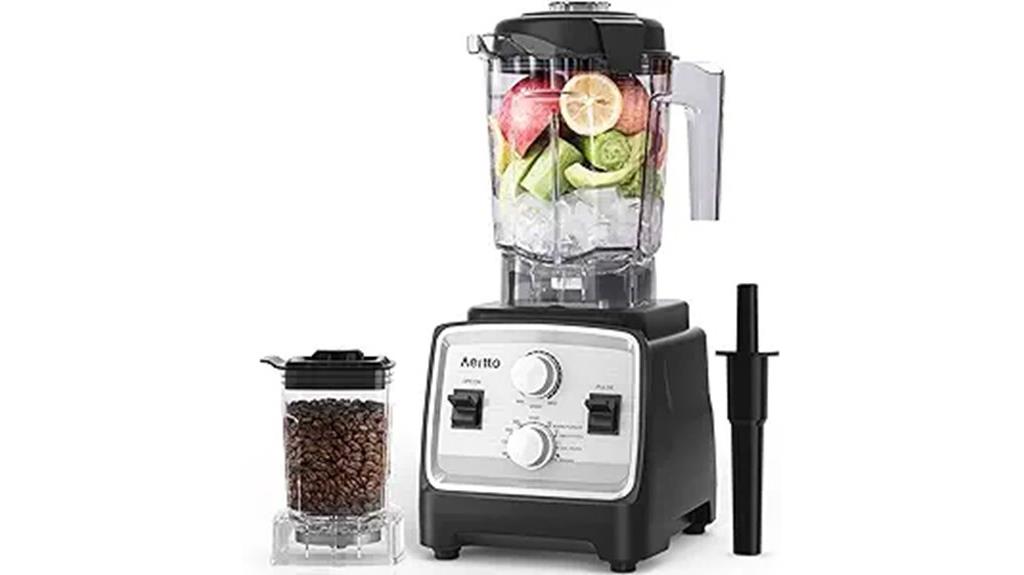powerful 1800w kitchen blender