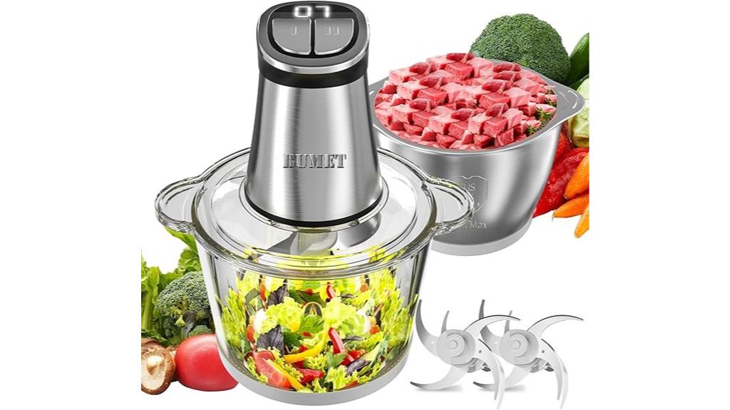 powerful 800w food processor