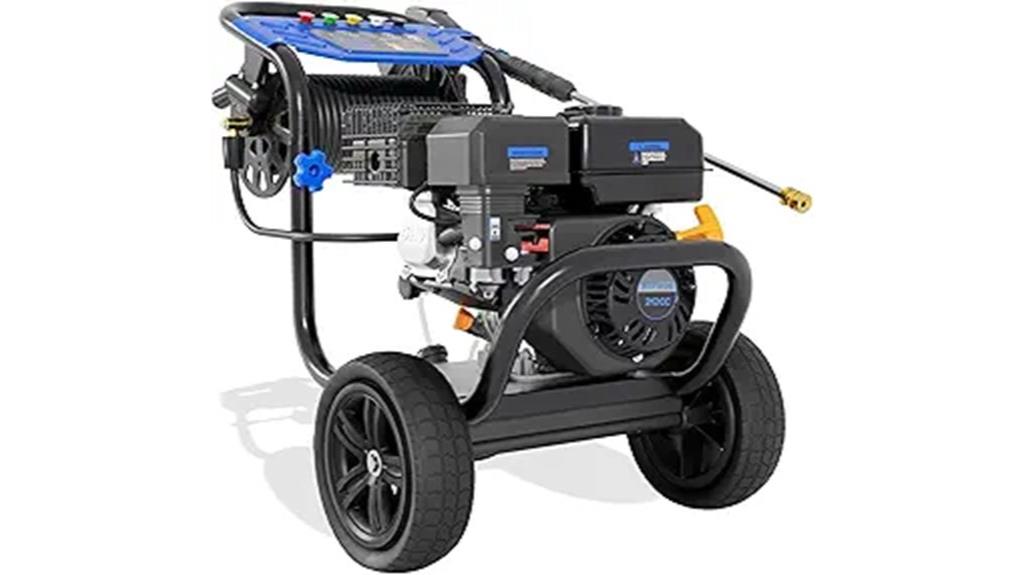 powerful gas pressure washer