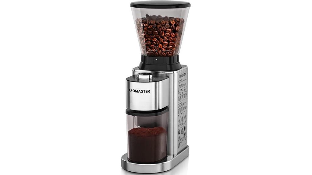 precise 48 setting coffee grinder