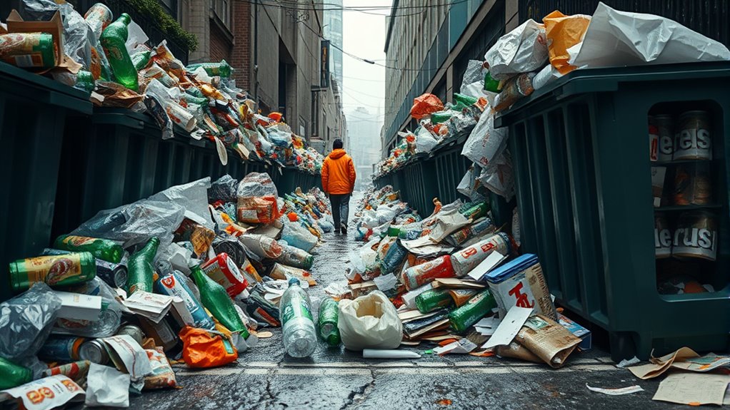 proper recycling minimizes waste