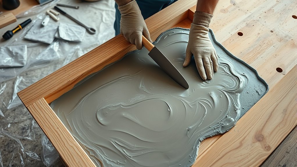proper sealing and coloring techniques
