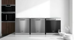 quiet dishwasher options listed