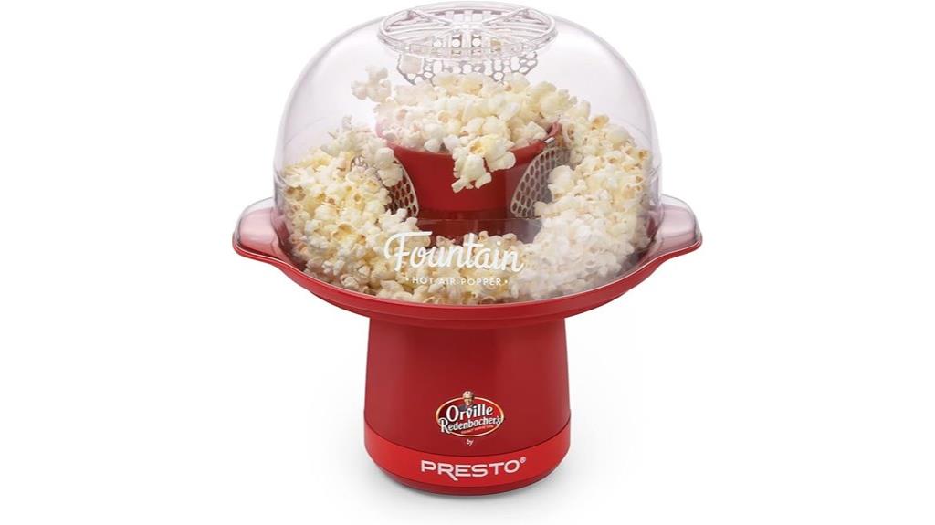 red orville popcorn maker
