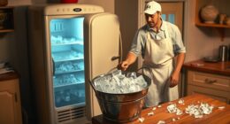 refrigerators required ice delivery