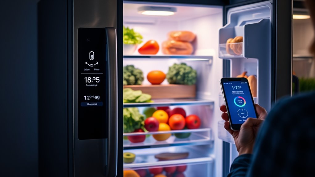 remote fridge management and control