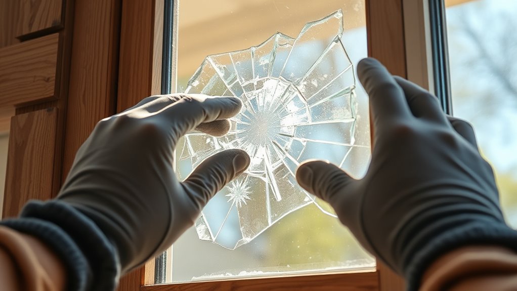 replace broken window glass