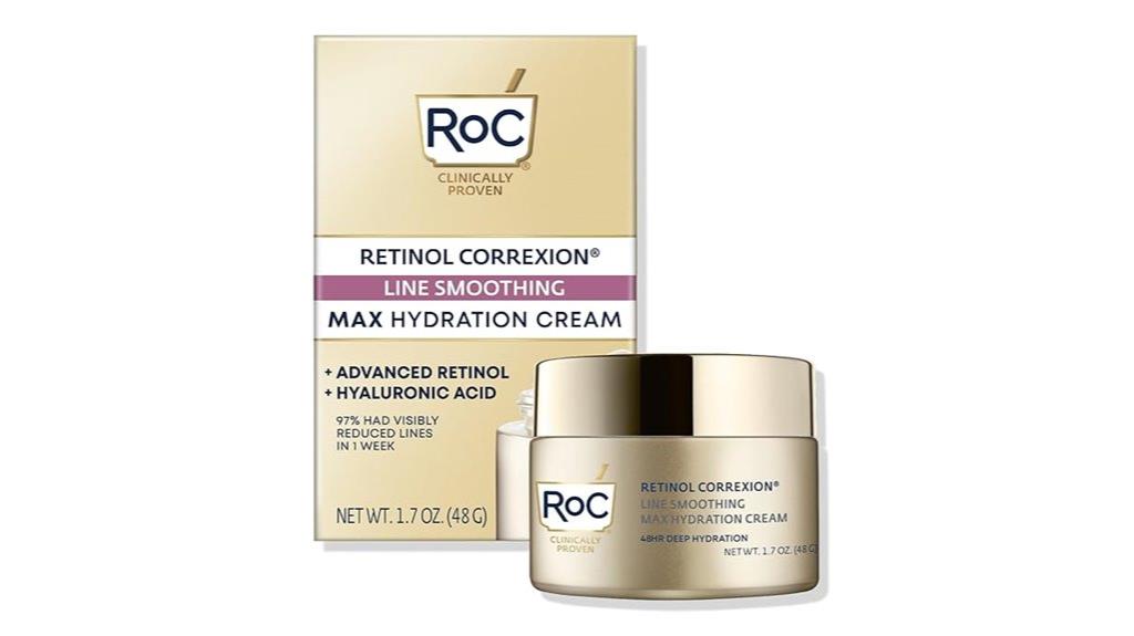 retinol moisturizer hydration hyaluronic
