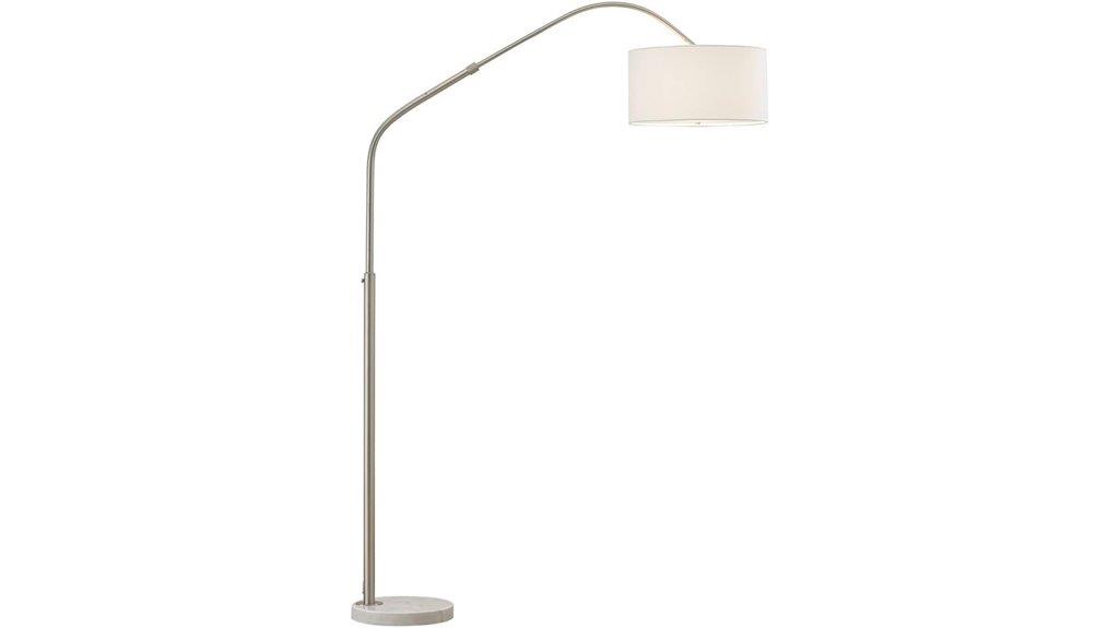 retractable arch floor lamp
