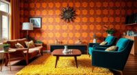 retro 1970s interior revival