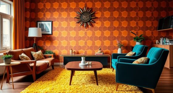 retro 1970s interior revival
