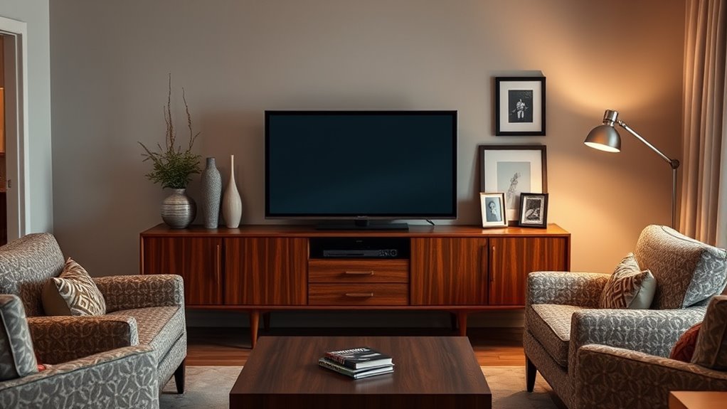 retro vintage furniture tv