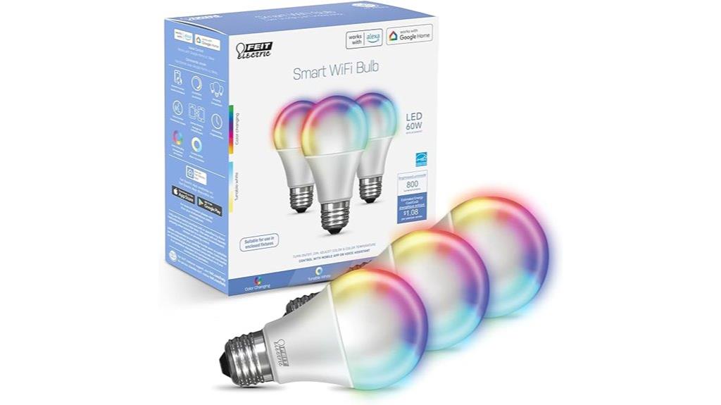 rgb smart light bulbs