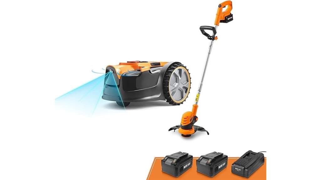 robot lawn mower combo