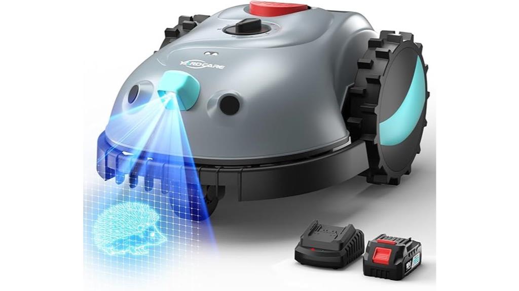 robotic lawn mower navigation