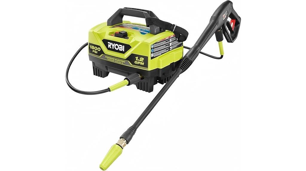ryobi 1800 psi pressure washer