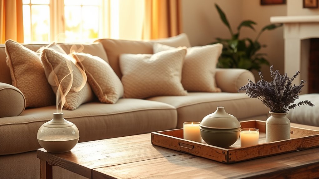 scented wallpapers and diffusers