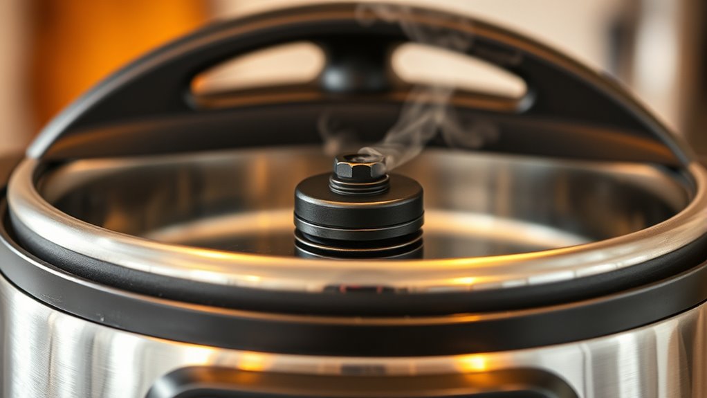 sealed lid creates pressure