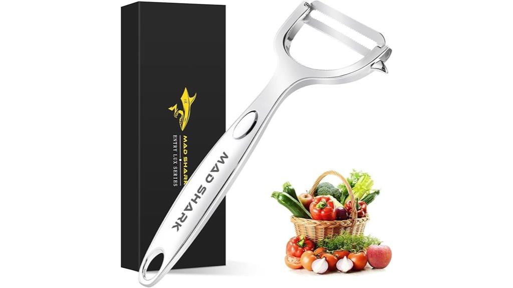 sharp vegetable peeler