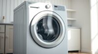 silent washing machine physics